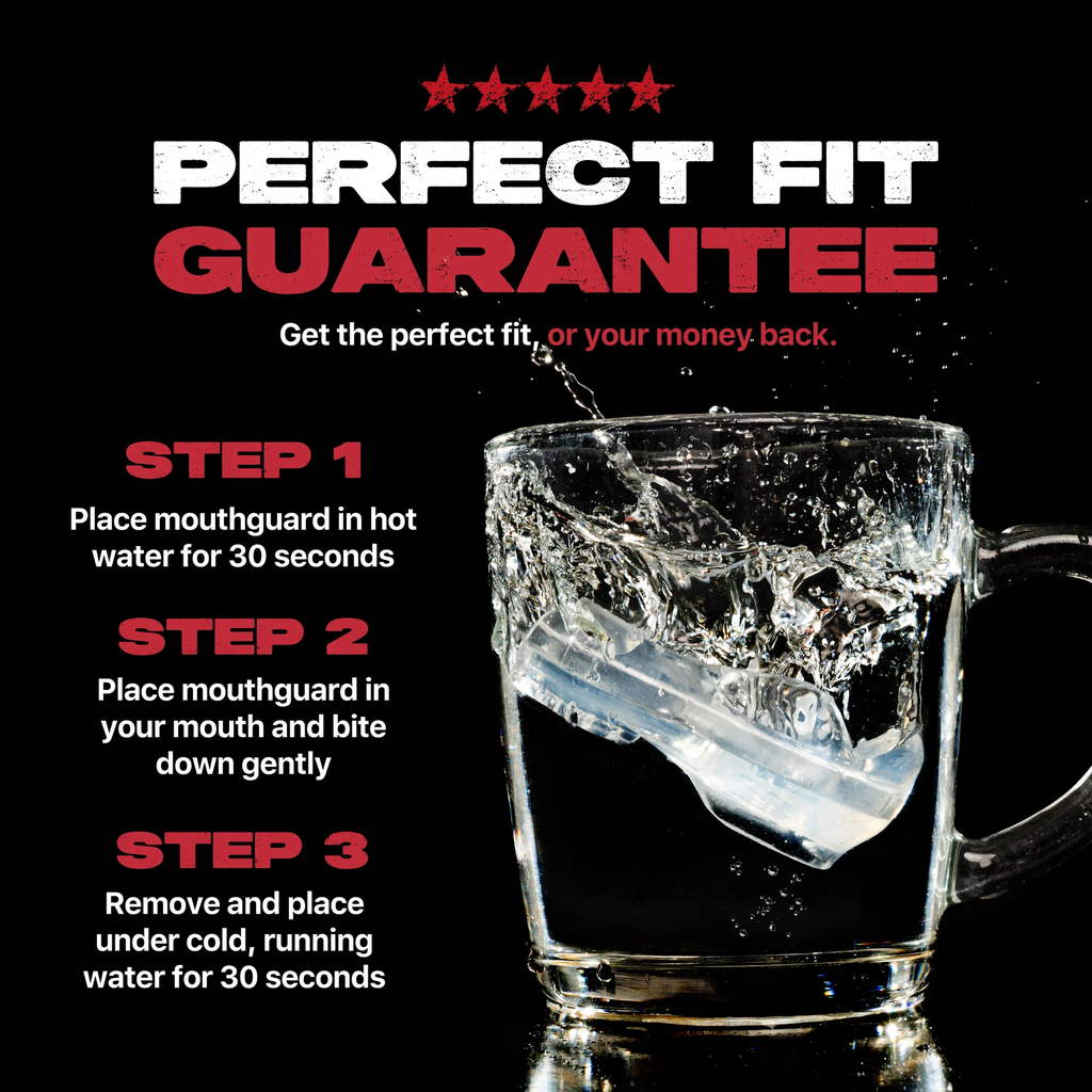 Safejawz Mundschutz für Zahnspangenträger Front Bracket, Schwarz 4