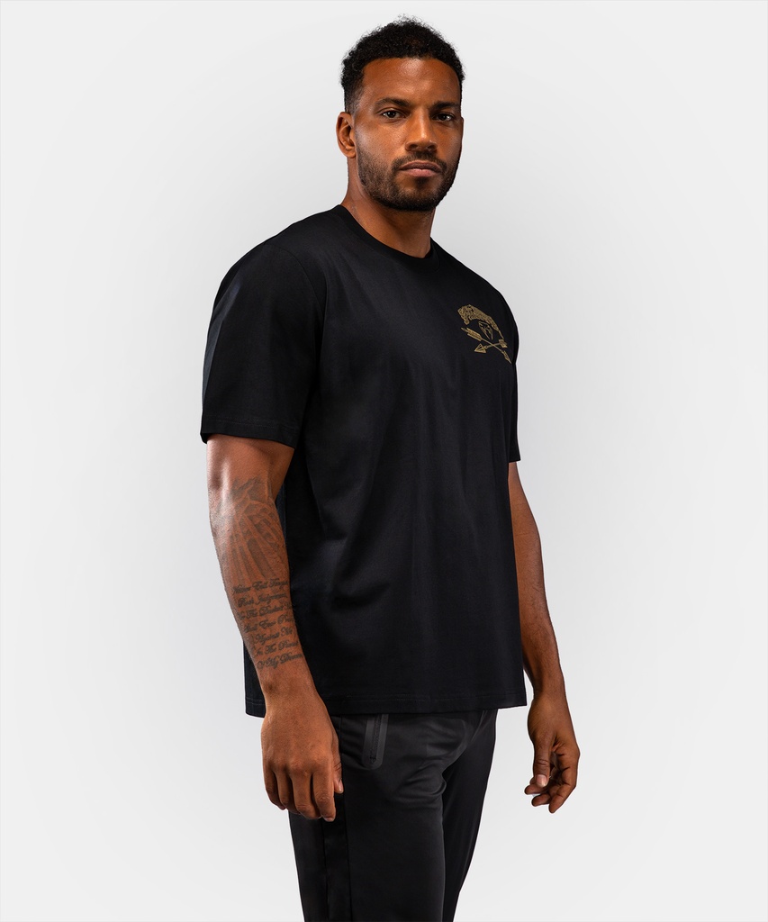 Venum T-Shirt Wolf Atak, Schwarz-Grau 3