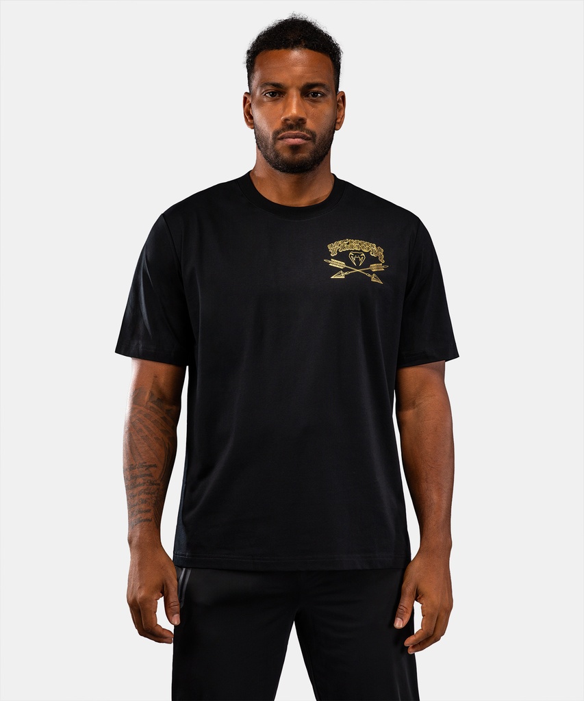 Venum T-Shirt Wolf Atak, Schwarz-Grau 4