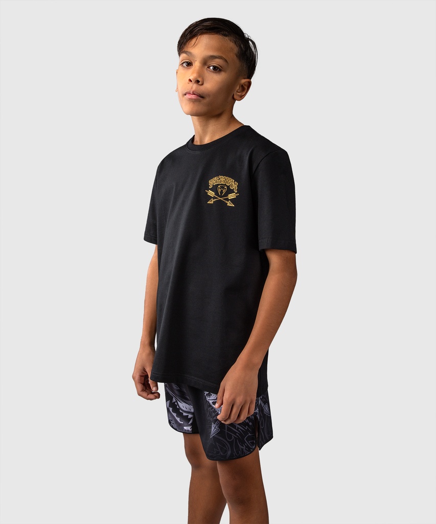 Venum T-Shirt Kids Wolf Atak, Schwarz-Grau 3