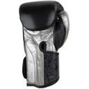 Cleto Reyes Boxhandschuhe High Precision Short Cut, Schwarz-Silber 3