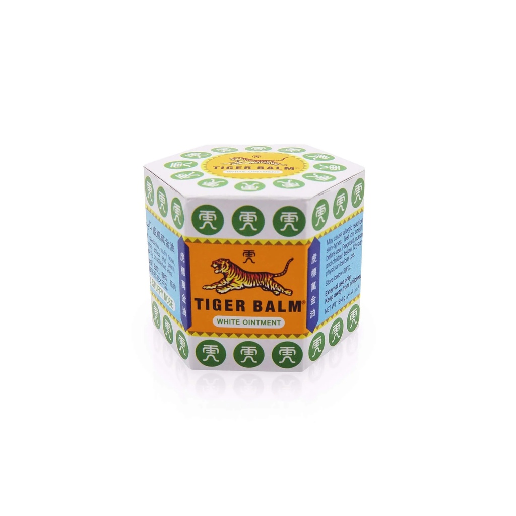 Tiger Balm Balsam 30g, Kühlend, Weiß 2