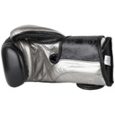 Cleto Reyes Boxhandschuhe High Precision Short Cut, Schwarz-Silber 4