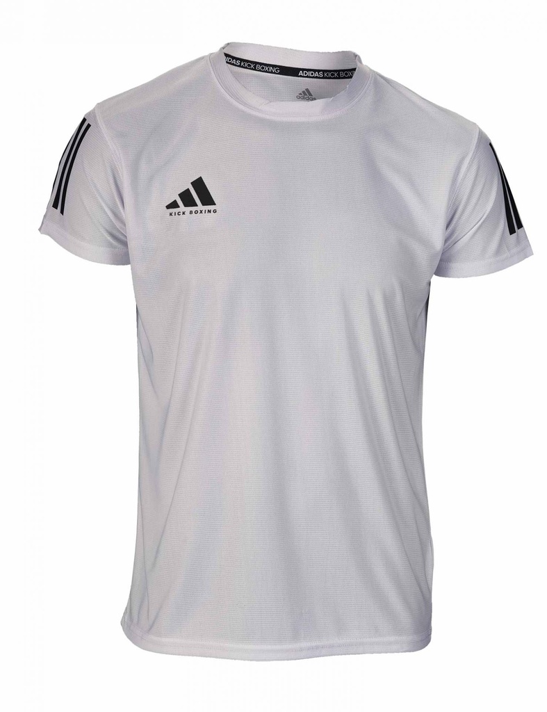 adidas T-Shirt Kickboxing Polyester, Weiß 3