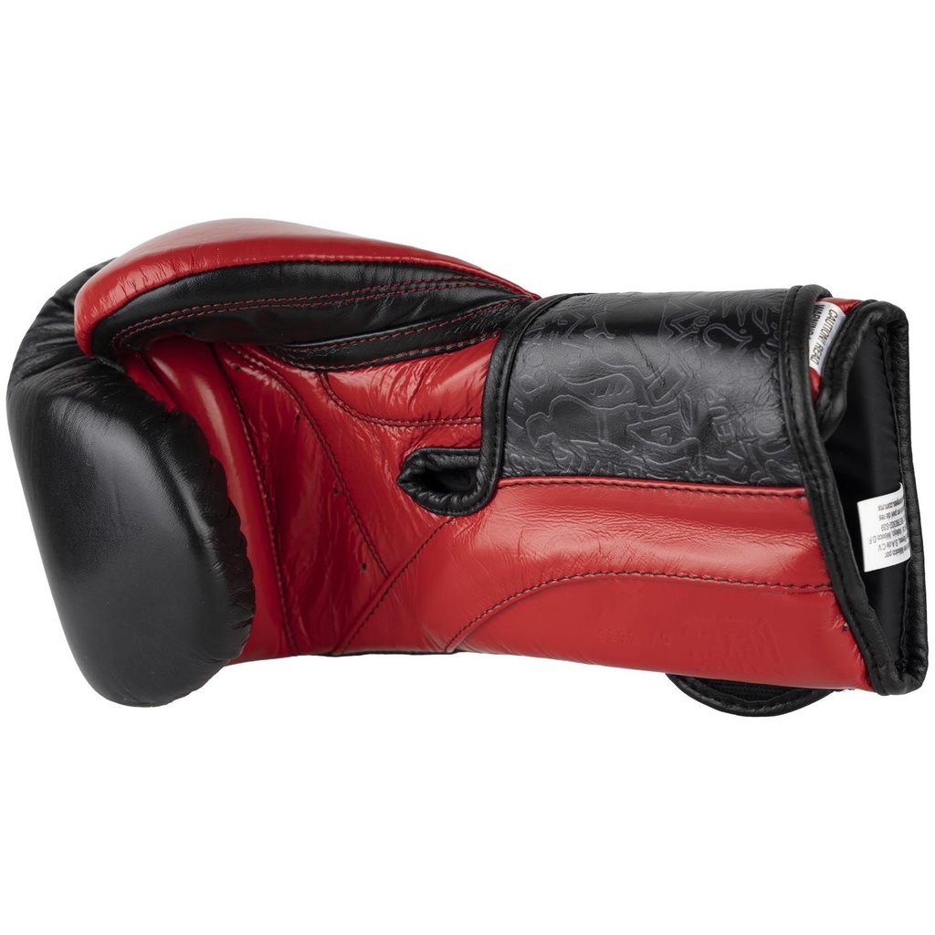 Cleto Reyes Boxhandschuhe High Precision Short Cut, Schwarz-Rot 4