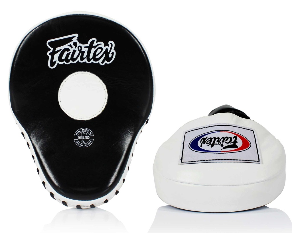 Fairtex Boxpratzen Ultimate Contoured FMV9, Schwarz-Weiß 2