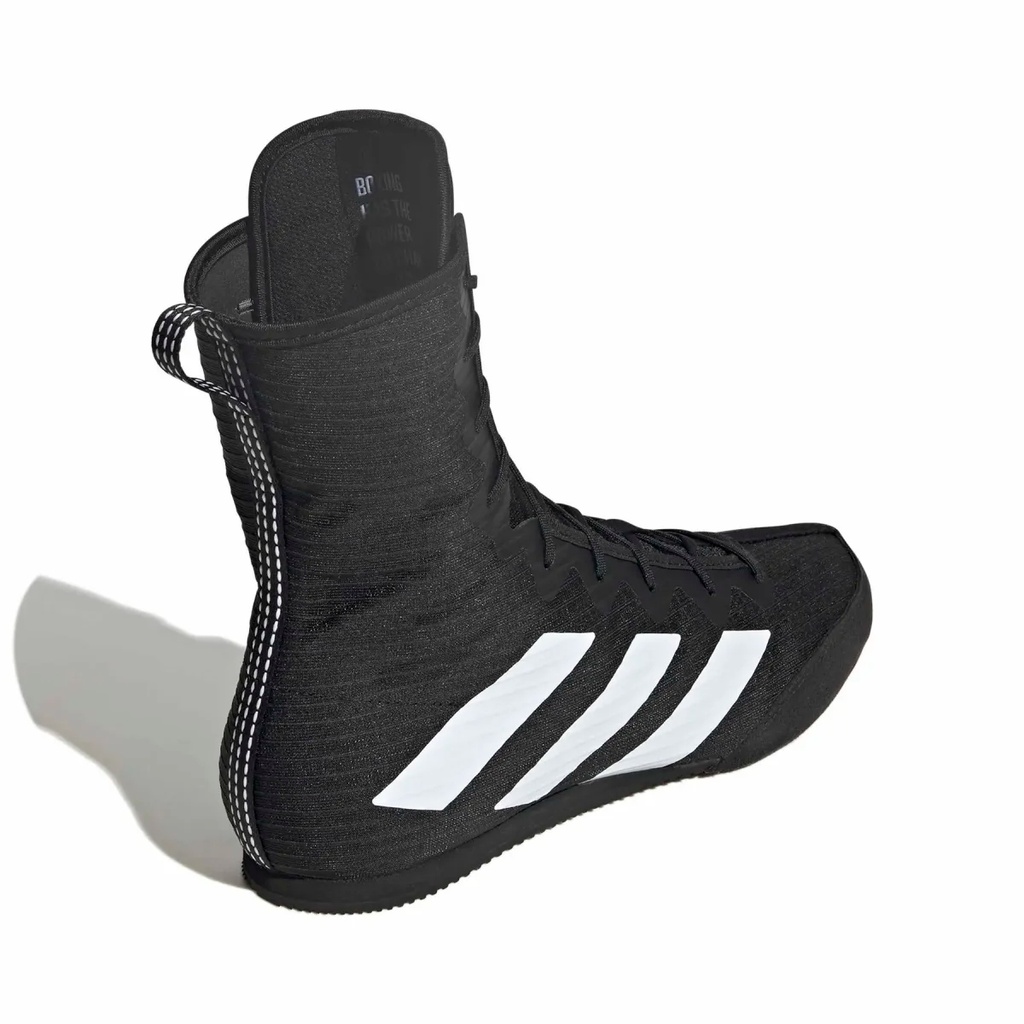 adidas Boxschuhe Box Hog 4, Schwarz-Weiß 6