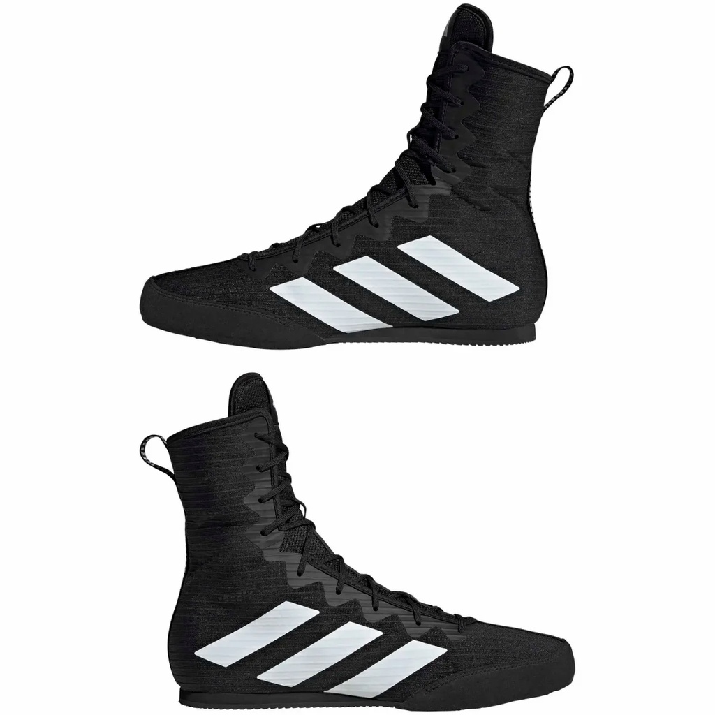 adidas Boxschuhe Box Hog 4, Schwarz-Weiß 9