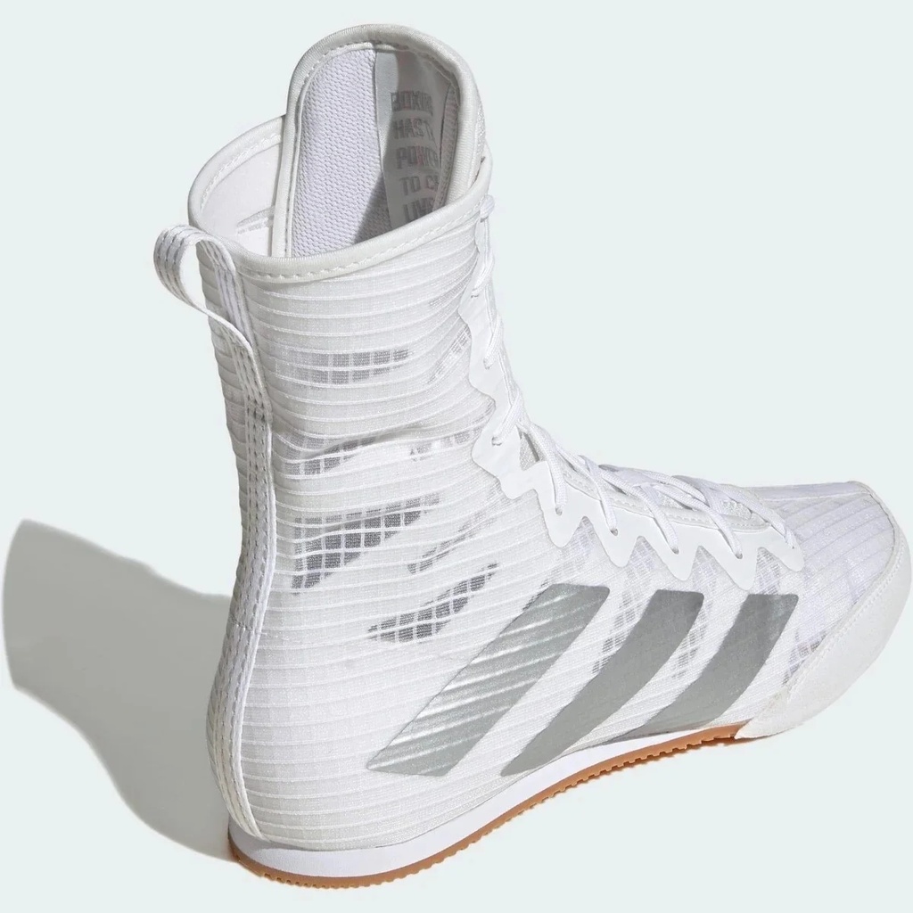adidas Boxschuhe Box Hog 4, Weiß-Silber 6