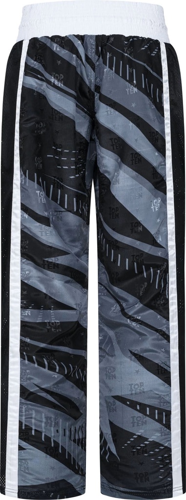 Top Ten Kickboxhose WAKO Legacy25, Schwarz 4