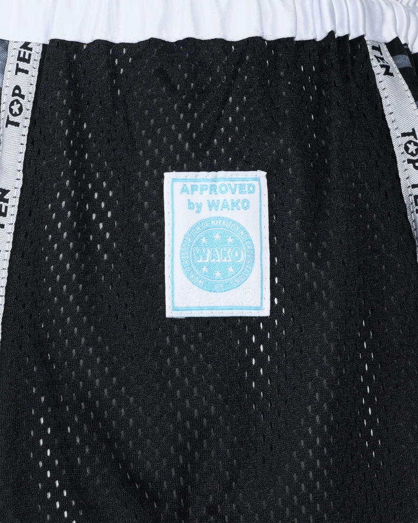 Top Ten Kickbox-Shorts WAKO Legacy25, Schwarz 6