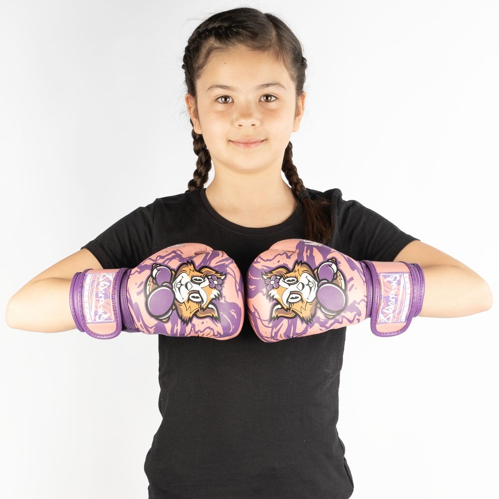 8Weapons Boxhandschuhe Jenny Kids, Pink-Violett 10