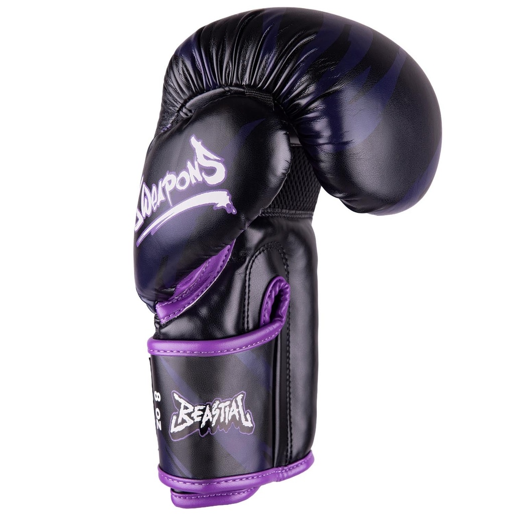 8Weapons Boxhandschuhe Panther Kids, Schwarz-Violett 3