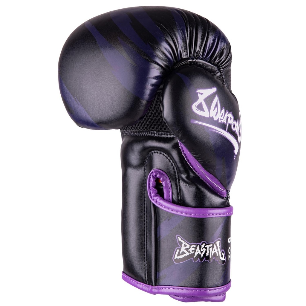 8Weapons Boxhandschuhe Panther Kids, Schwarz-Violett 5