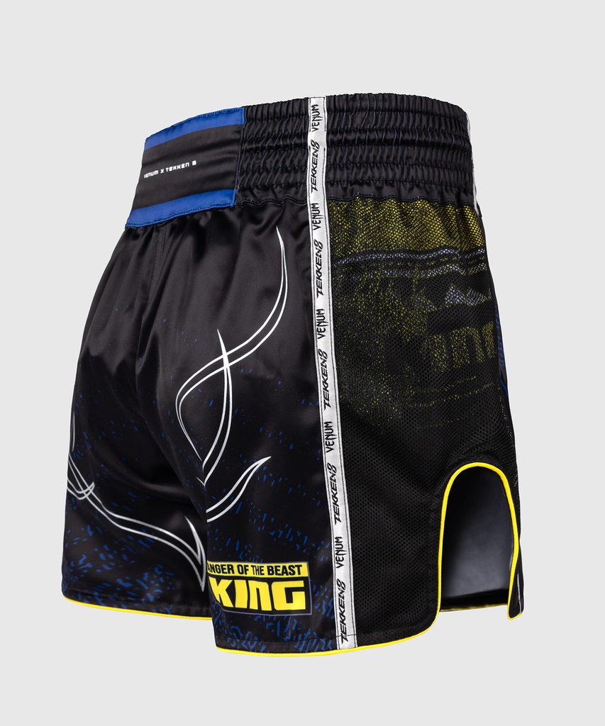 Venum Muay Thai Shorts Tekken 8 King, Schwarz-Gelb 4