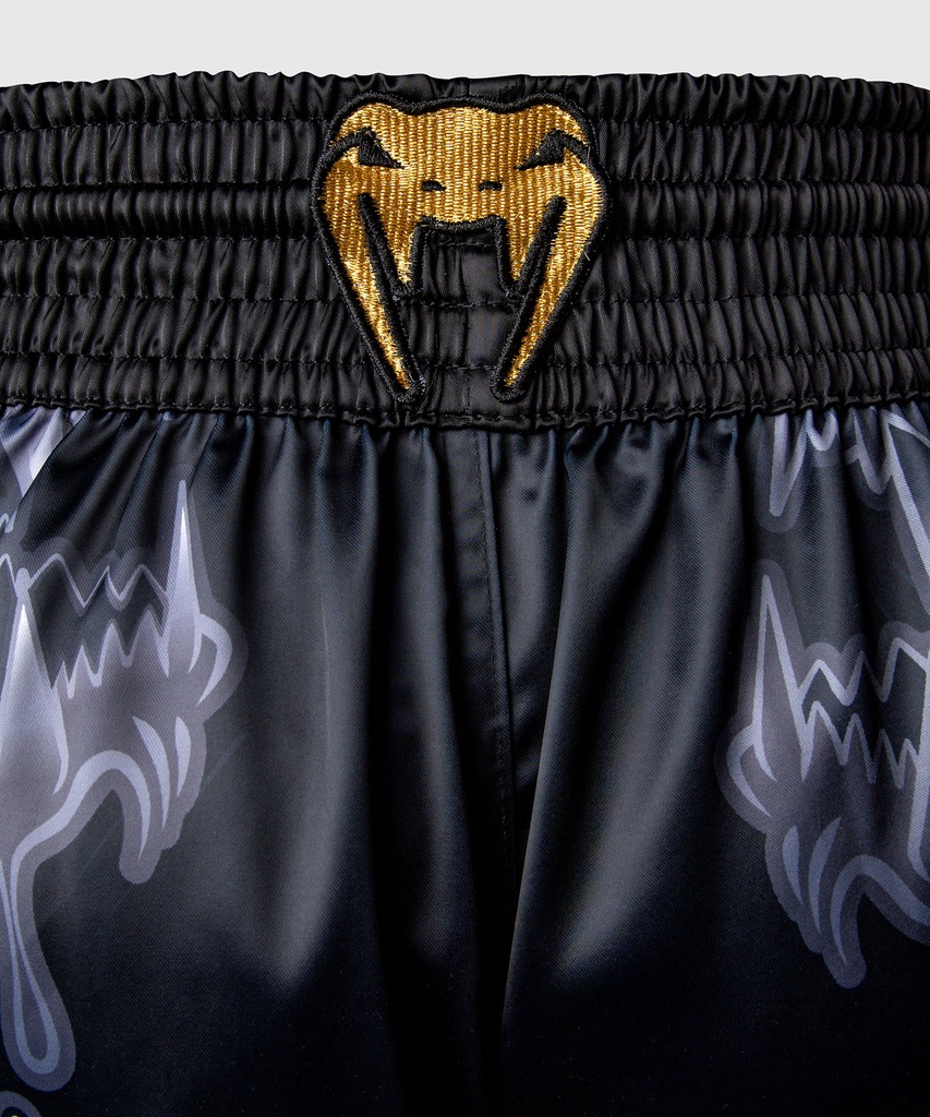Venum Muay Thai Shorts Wolf Atak, Schwarz-Grau 7