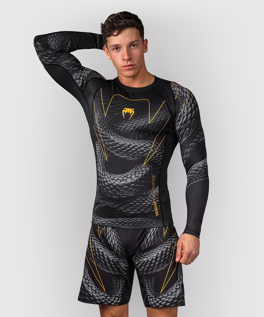 Venum Rash Guard Matupa, Schwarz-Grau 3