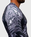 Venum Rash Guard Wolf Atak, Schwarz-Grau 8