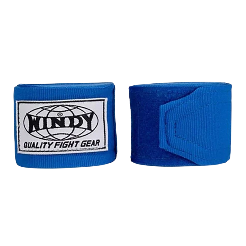 Windy Boxbandagen 4,5m Halbelastisch, Blau 2