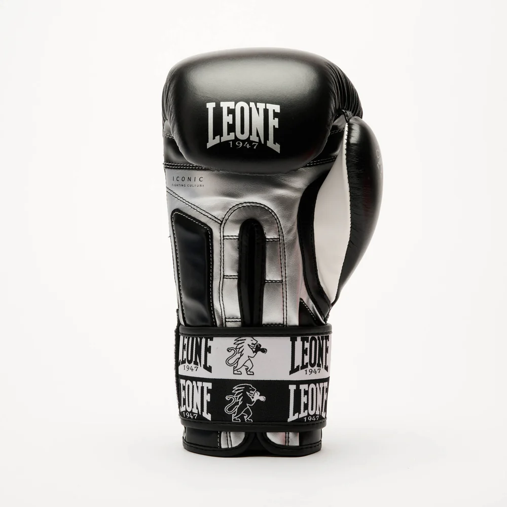Leone Boxhandschuhe Iconic, Schwarz 8