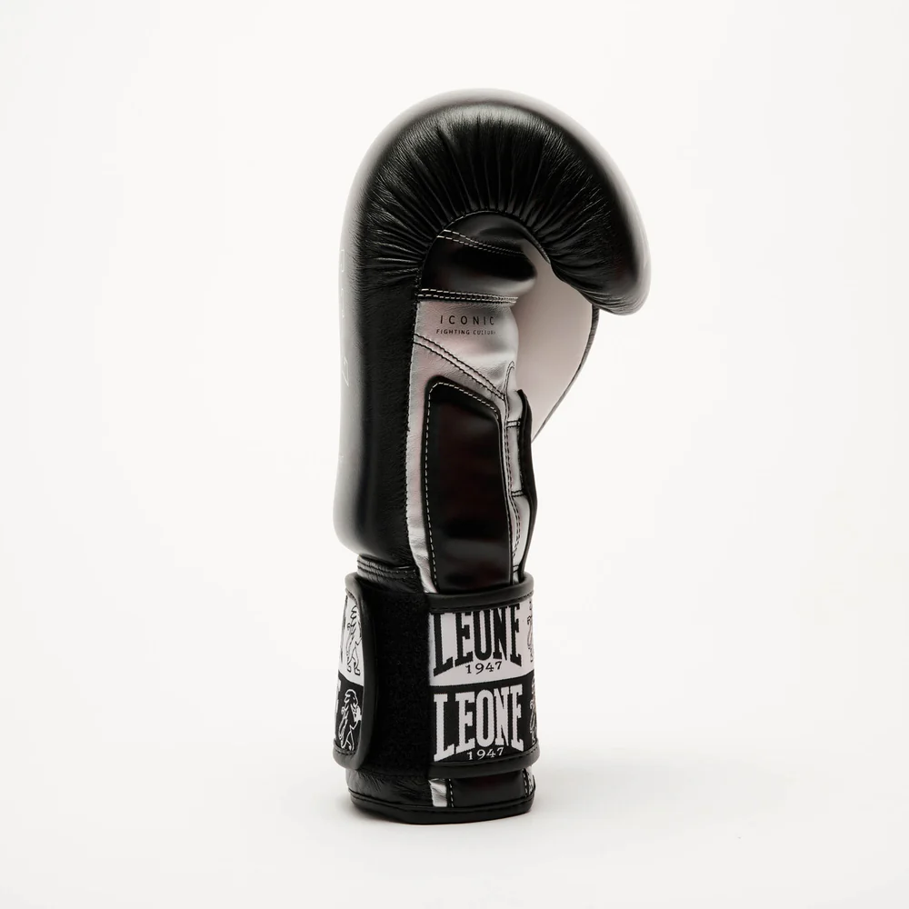 Leone Boxhandschuhe Iconic, Schwarz 9