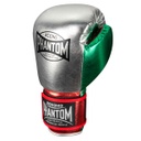 Phantom Boxhandschuhe Mexico, Silber-Grün-Rot 2
