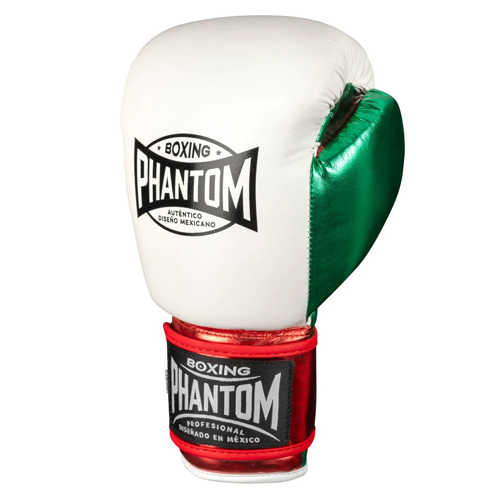 Phantom Boxhandschuhe Mexico, Weiß-Grün-Rot 2