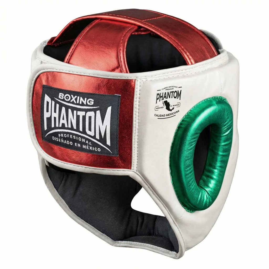 Phantom Kopfschutz Mexico, Weiß-Rot-Grün 2