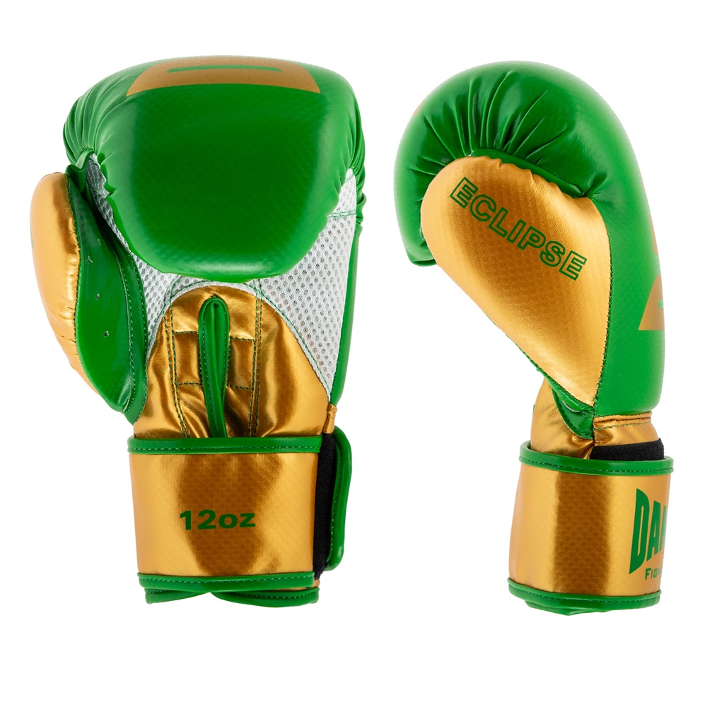 Daniken Boxhandschuhe Eclipse, Grün-Gold