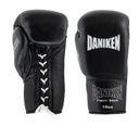 Daniken Boxhandschuhe Striker Sparring mit Schnürung, Schwarz