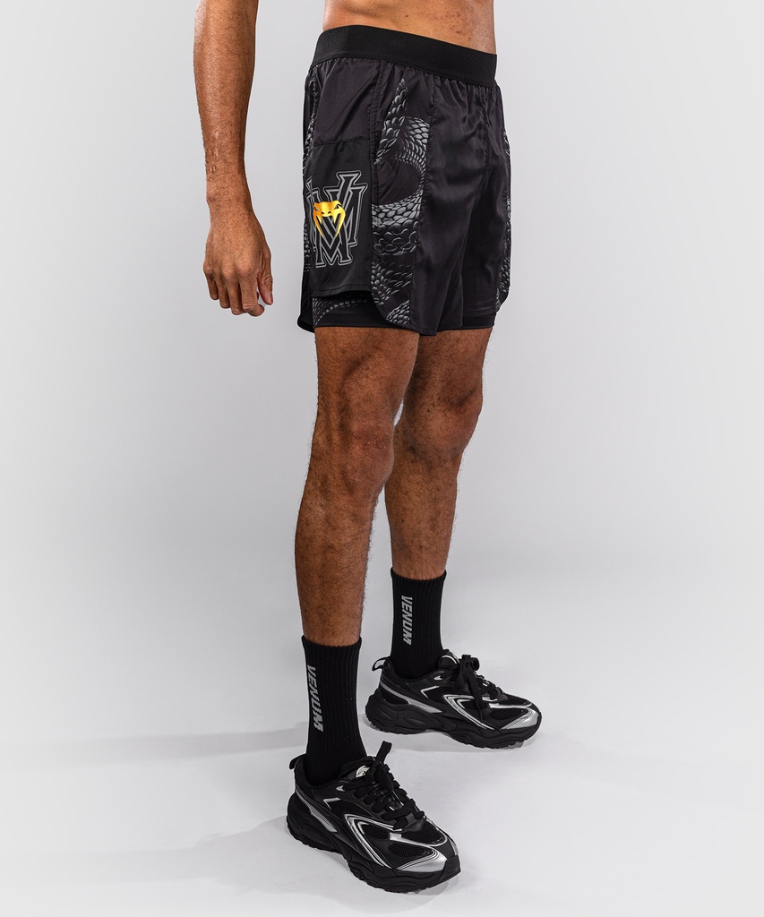 Venum Training Shorts Matupa, Schwarz-Grau 3