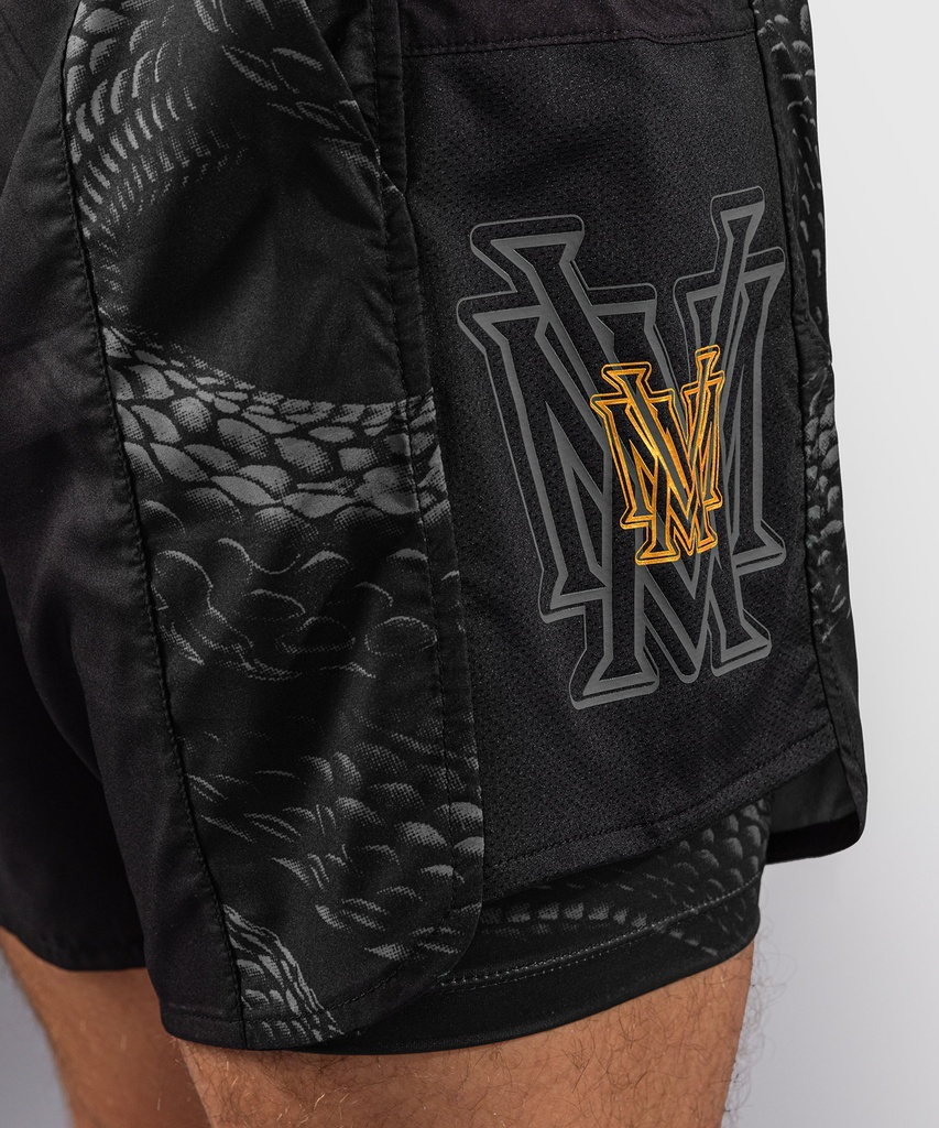 Venum Training Shorts Matupa, Schwarz-Grau 6