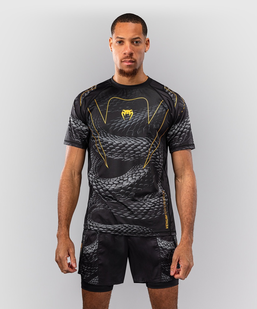 Venum T-Shirt Dry-Tech Matupa, Schwarz-Grau 2