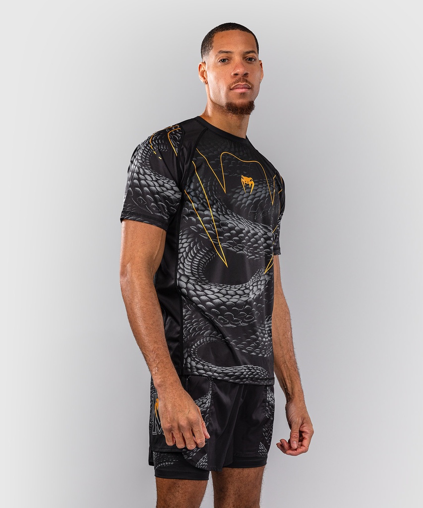 Venum T-Shirt Dry-Tech Matupa, Schwarz-Grau 3
