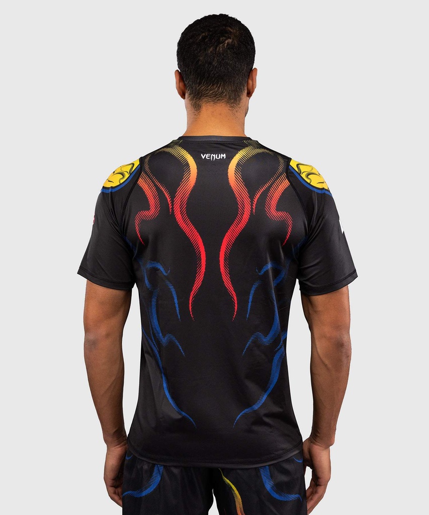 Venum T-Shirt Dry Tech Tekken 8 Yoshimitsu, Schwarz-Orange 4