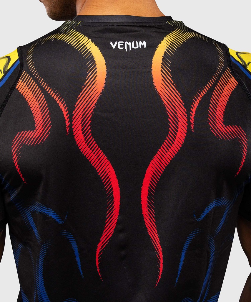 Venum T-Shirt Dry Tech Tekken 8 Yoshimitsu, Schwarz-Orange 6