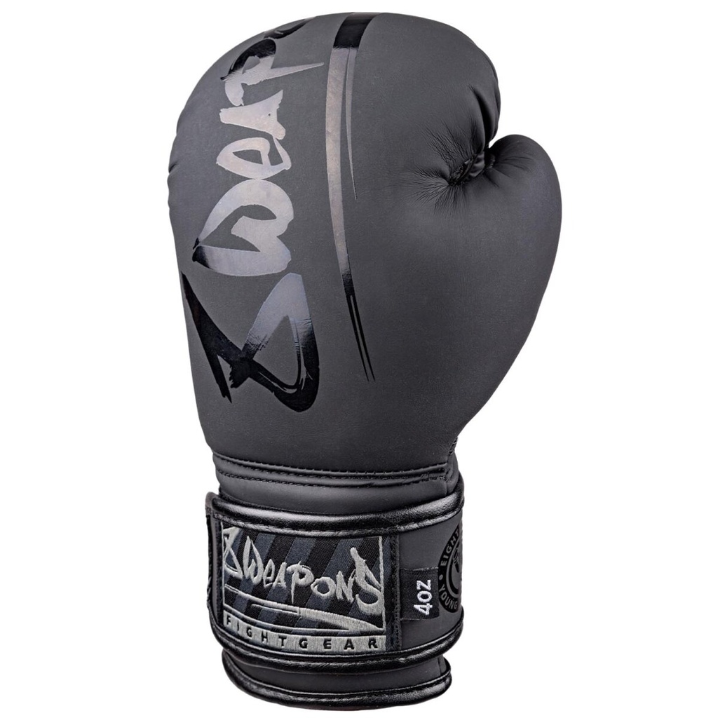 8Weapons Boxhandschuhe Unlimited Kids, Schwarz 2