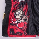 8Weapons Muay Thai Shorts Joe Kids, Schwarz-Rot 4