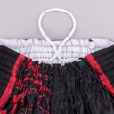 8Weapons Muay Thai Shorts Joe Kids, Schwarz-Rot 9