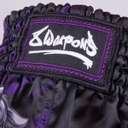 8Weapons Muay Thai Shorts Panther Kids, Schwarz-Violett 3