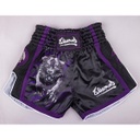 8Weapons Muay Thai Shorts Panther Kids, Schwarz-Violett 7