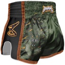 8Weapons Muay Thai Shorts Viper Kids, Grün-Schwarz 2