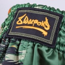 8Weapons Muay Thai Shorts Viper Kids, Grün-Schwarz 3