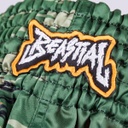 8Weapons Muay Thai Shorts Viper Kids, Grün-Schwarz 6