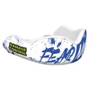 Damage Control Mundschutz High Impact Fear None, Weiß-Blau 2