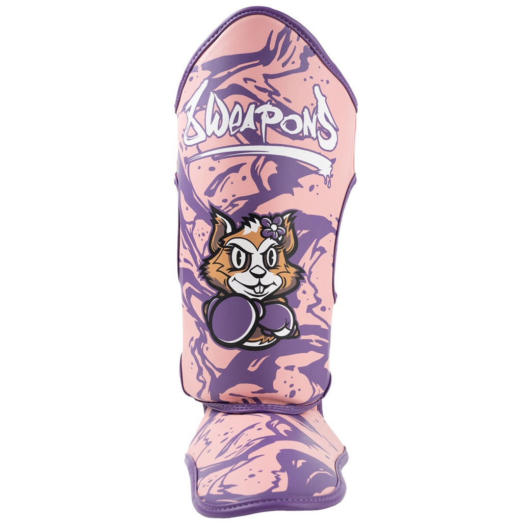 8Weapons Schienbeinschoner Jenny Kids, Pink-Violett 2
