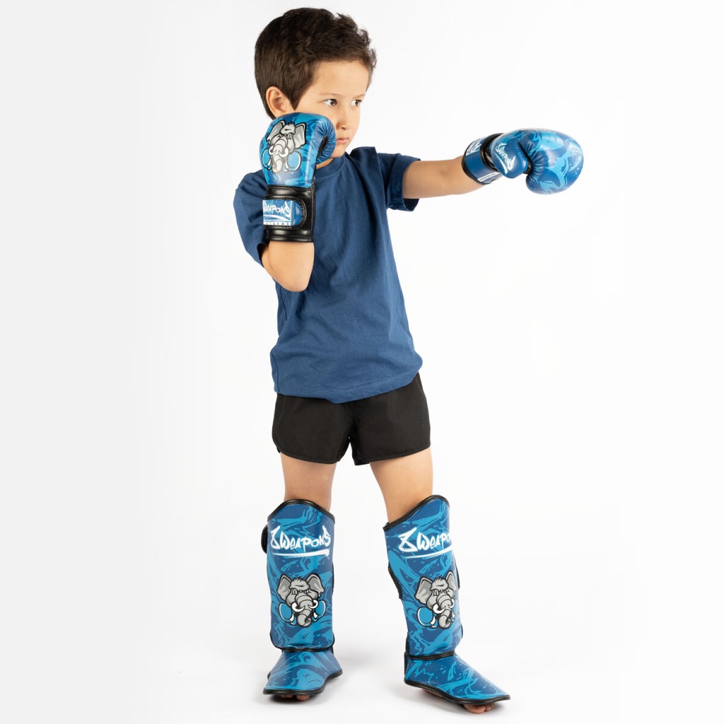 8Weapons Schienbeinschoner Jipe Kids, Blau 11