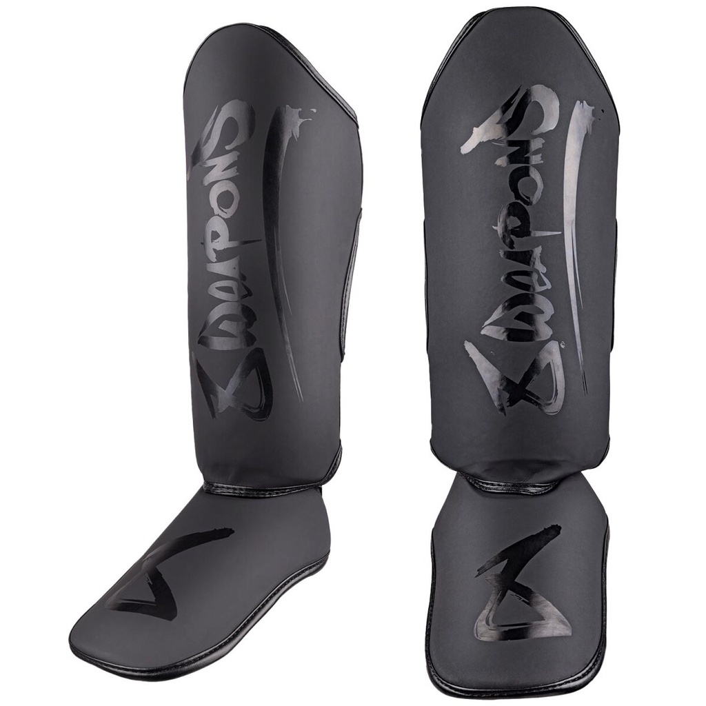 8Weapons Schienbeinschoner Unlimited Kids, Schwarz 2