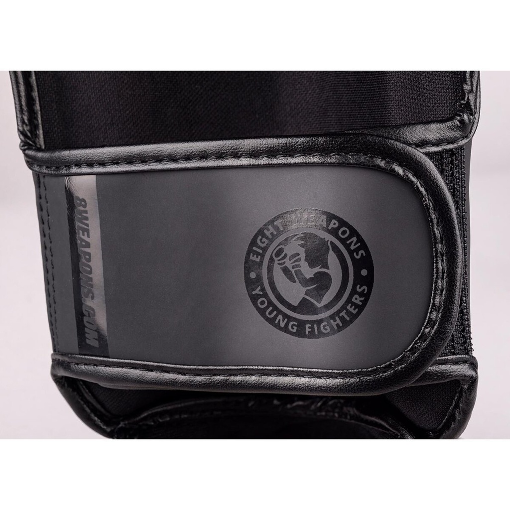 8Weapons Schienbeinschoner Unlimited Kids, Schwarz 10