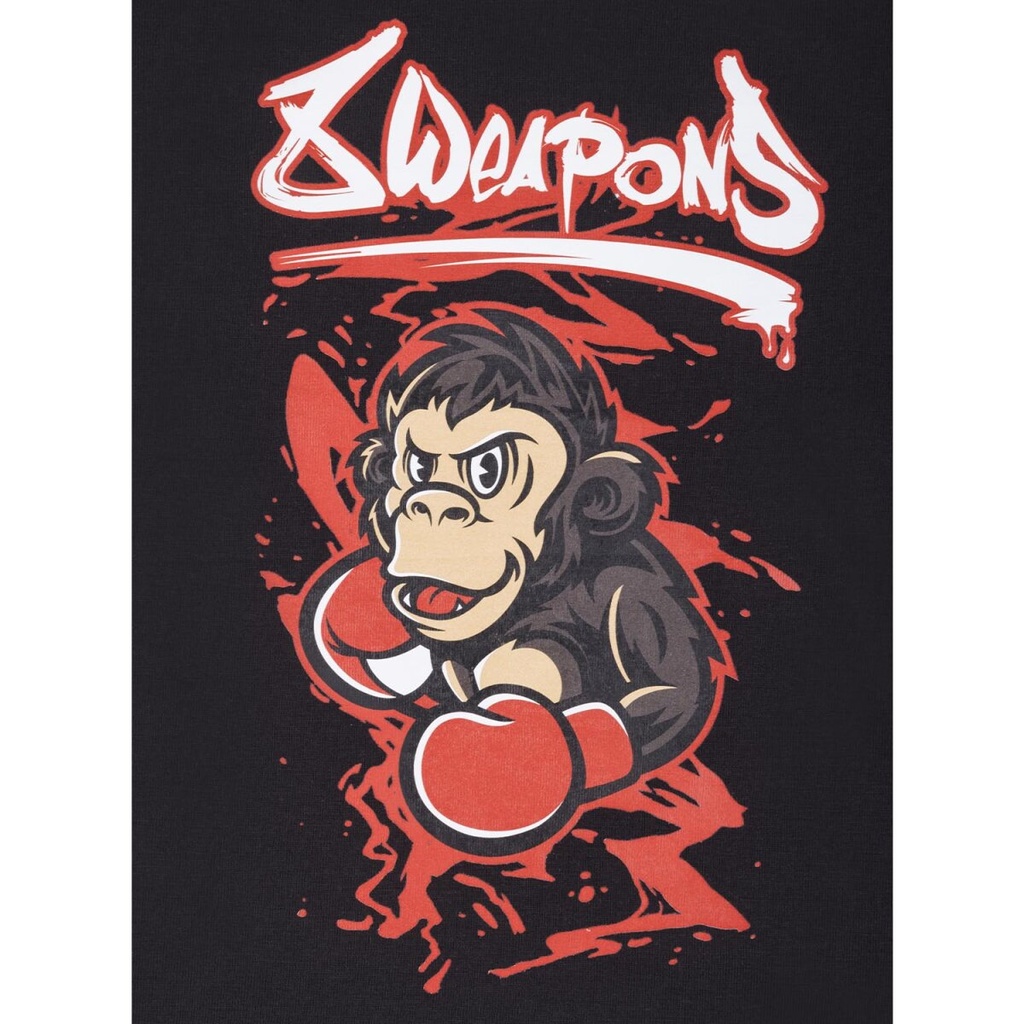 8Weapons T-Shirt Joe Kids, Schwarz-Rot 5